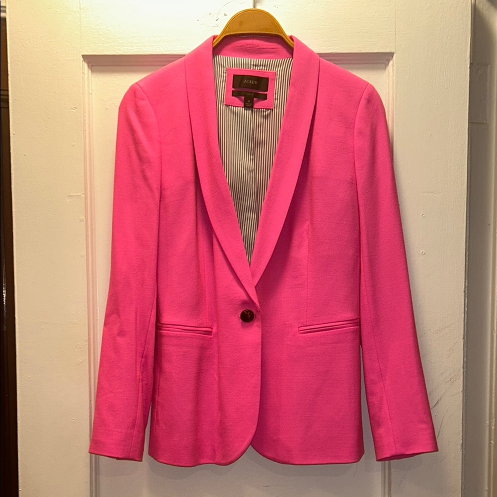 J. Crew Women's Pink Blazer